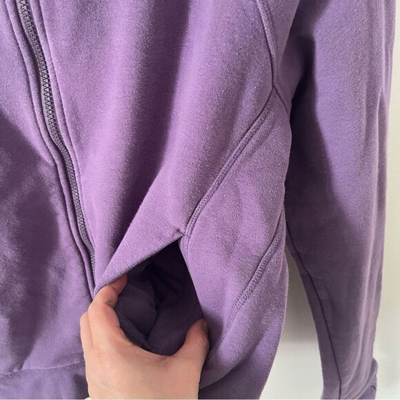 Lole Purple Full Zip Hoodie Sweater - Picture 8 of 9
